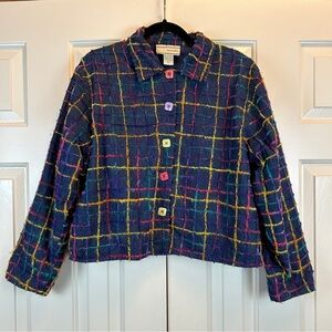 Vintage Carrie Allen Button Up Jacket